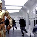 R2D2 & C3P0 template