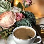 Coffe and flowers