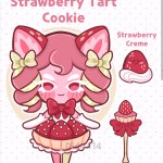 Strawberry Tart Cookie Fanchild