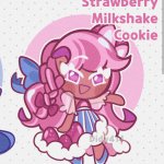 Strawberry Milkshake Cookie Fanchild