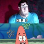Patrick loves Metro Man | HELLO ? AND I LOVE YOU, RANDOM CITIZEN | image tagged in who is patrick saying i love you to you decide,megamind,metro man,spongebob,patrick star,i love you random citizen | made w/ Imgflip meme maker
