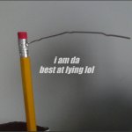 Pinocchio Pencil