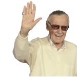 Stan Lee Waving High Transparent Background