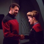 Star Trek Riker Janeway