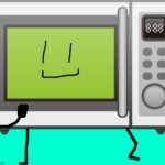 dave the microwave fan made bfb caracter