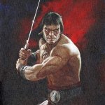 Conan with Sword