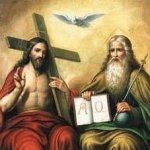 Jesus And God and Dove