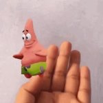 patrick star flying template