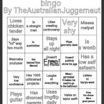 TheAustralianJuggernaut bingo