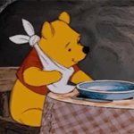 Winnie the Pooh Eating GIF Template