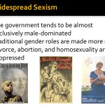 Sexism is integral to fascism