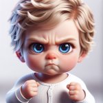 baby angry