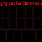 Naughty list meme