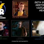 Matt O'Leary Meets His Variants | image tagged in seth rogen meets his variants | made w/ Imgflip meme maker