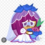 Onion Cookie In Her Wedding Outfit