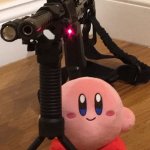 Kirby with gun template