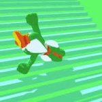 Yoshi falling of the stairs
