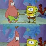 Patrick, your genius is showing
