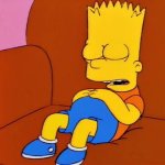 Get the camera ready, Bart very sleepy