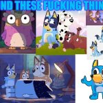 Cursed bluey