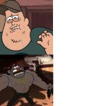 Creeped out soos buff stan meme