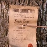 Robin Hood Proclamation