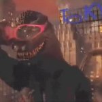 Godzilla Sunglasses GIF Template