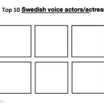 top 10 swedish voice actors/actresses