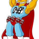 Duffman Transparent Background