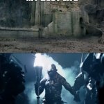 Helm's Deep Thoughts | LIVING MY BEST LIFE; MY INNER DIALOGUE | image tagged in helms deep torch | made w/ Imgflip meme maker