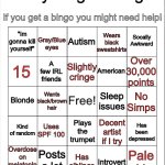 CarlyNorge's Bingo meme