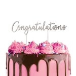 Congratulations cake template