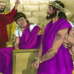 Herod questions Jesus