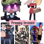 Preppy drones meme