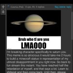 L so big Cosmo.PNG broke character