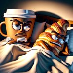 Mr Croissant & Lady Cappuccina
