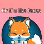 Femboy VS fox meme