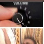 HMM I HAVE IT AT 100% VOLUME BUT THIS IS NOT ENOUGH | Me listening to the most ear destroying music known to man: | image tagged in turn it up,bass | made w/ Imgflip meme maker