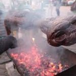 et roasting on a spit meme