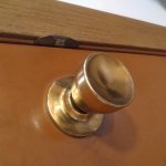 Jeffrey's front door knob