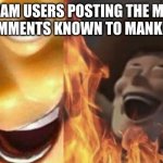 Those comments be crazy | INSTAGRAM USERS POSTING THE MOST EVIL
COMMENTS KNOWN TO MANKIND | image tagged in evil woody,instagram | made w/ Imgflip meme maker