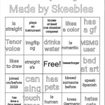 Skeeby bingo 2024 meme