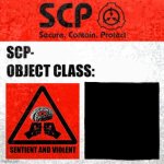 Scp Keter Label template