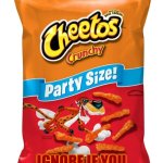 Do it for Cheetos | UPVOTE FOR CHEETOS; IGNORE IF YOU SUPPORT PEDOPHILES | image tagged in cheetos,begging for upvotes,pedophile,memes,crunchy,hehe | made w/ Imgflip meme maker