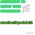 Screenshot to select GIF Template