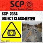 SCP-7034 Label | image tagged in scp-7034 label | made w/ Imgflip meme maker