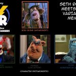 Bill Barretta Meets His Variants | image tagged in seth rogen meets his variants | made w/ Imgflip meme maker