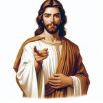 jesus christ pointing at you meme