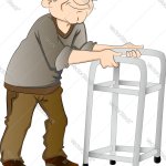 Old Man with Walker