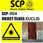 SCP-004 Label